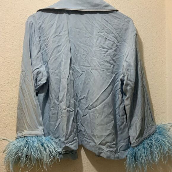 Sleeper blue party pajamas size M - Picture 7 of 9